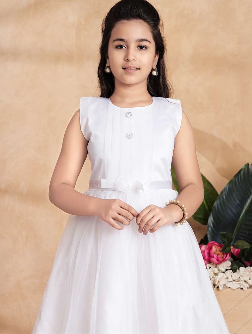 women white solid sleeveless fit & flare dress - 22012082 -  Standard Image - 1