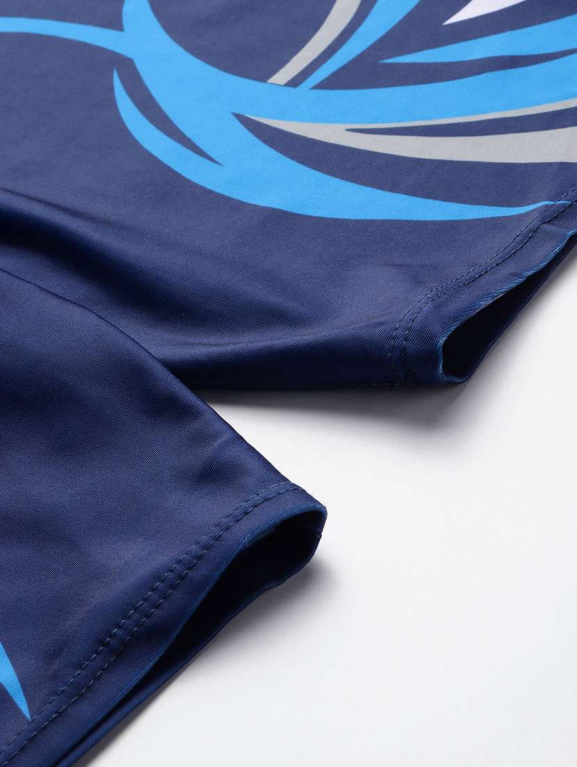 women printed slim fit cycling shorts - 22012602 -  Standard Image - 4