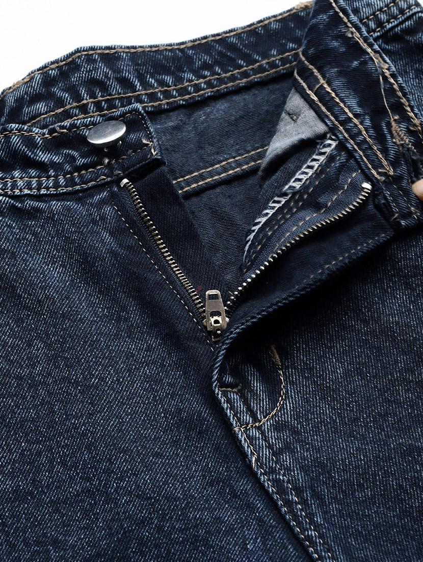women washed distressed straight jean - 22012648 - Standard Image - 4