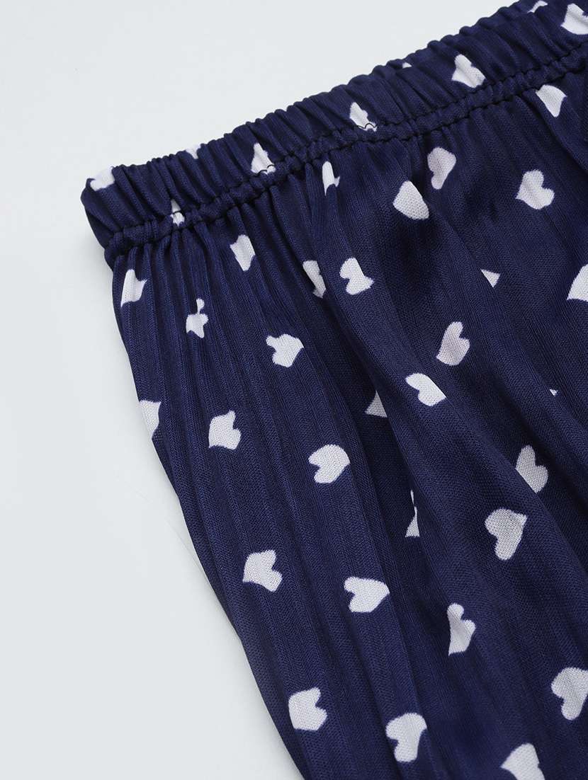 women printed mid rise straight palazzo - 22012663 -  Standard Image - 4