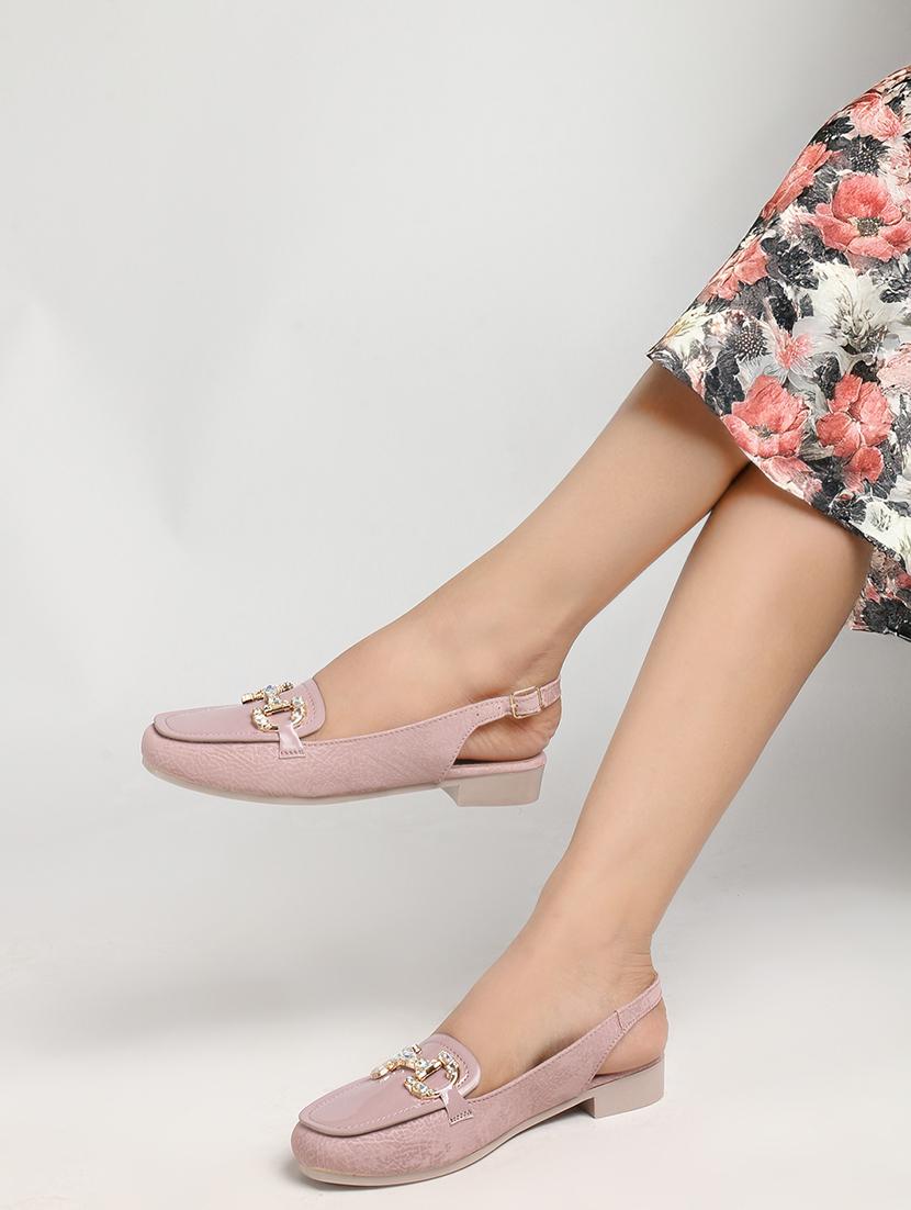 women back strap slip on flats - 22013257 - Zoom Image - 0