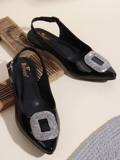 women embellished back strap slip on flats - 22013258 -  Standard Image - 0