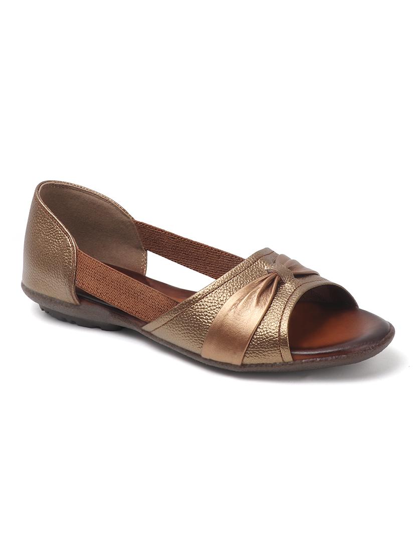 women solid peep toe slip on ballerina - 22013271 - Standard Image - 4