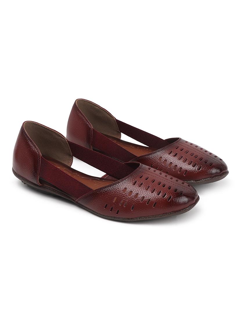 women solid peep toe slip on ballerina - 22013273 - Standard Image - 4