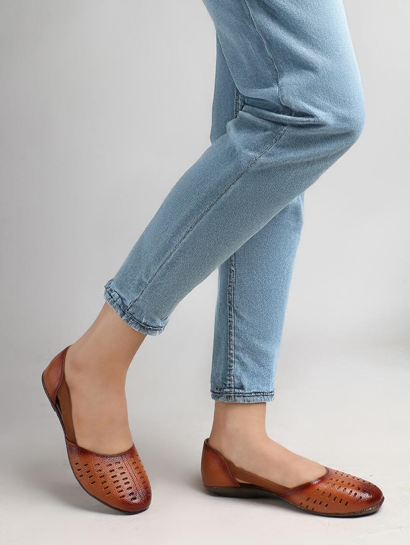 women solid slip on ballerina - 22013277 - Standard Image - 1