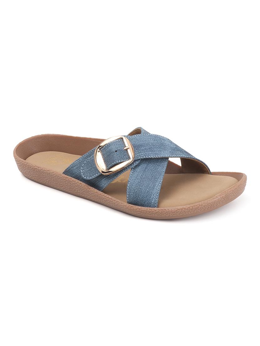 women solid slip on flats - 22013298 - Standard Image - 4