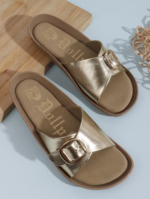 women solid slip on flats - 22013300 -  Standard Image - 0