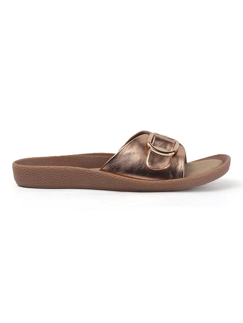 women solid slip on flats - 22013302 - Standard Image - 4