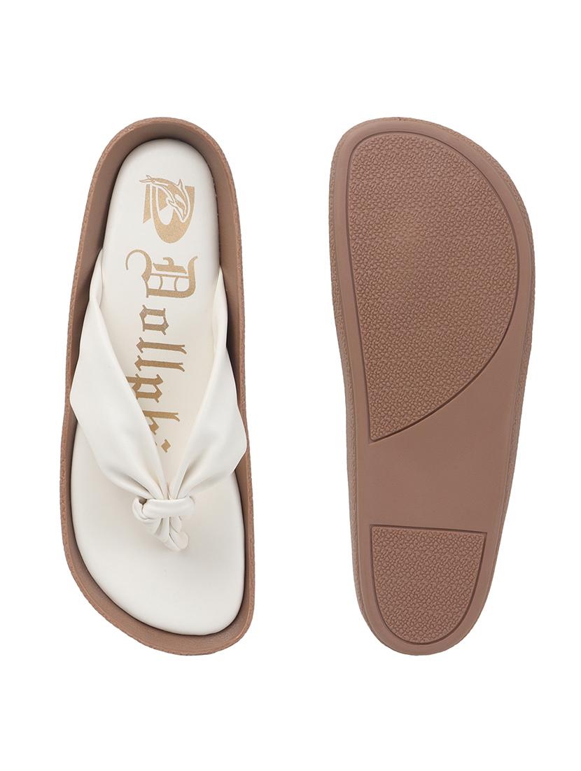 women solid slip on flats - 22013303 - Standard Image - 4