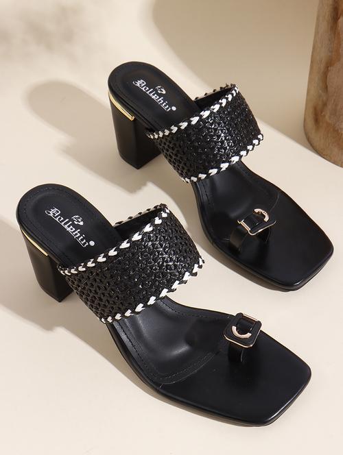 women black slip on sandal - 22013330 -  Standard Image - 0
