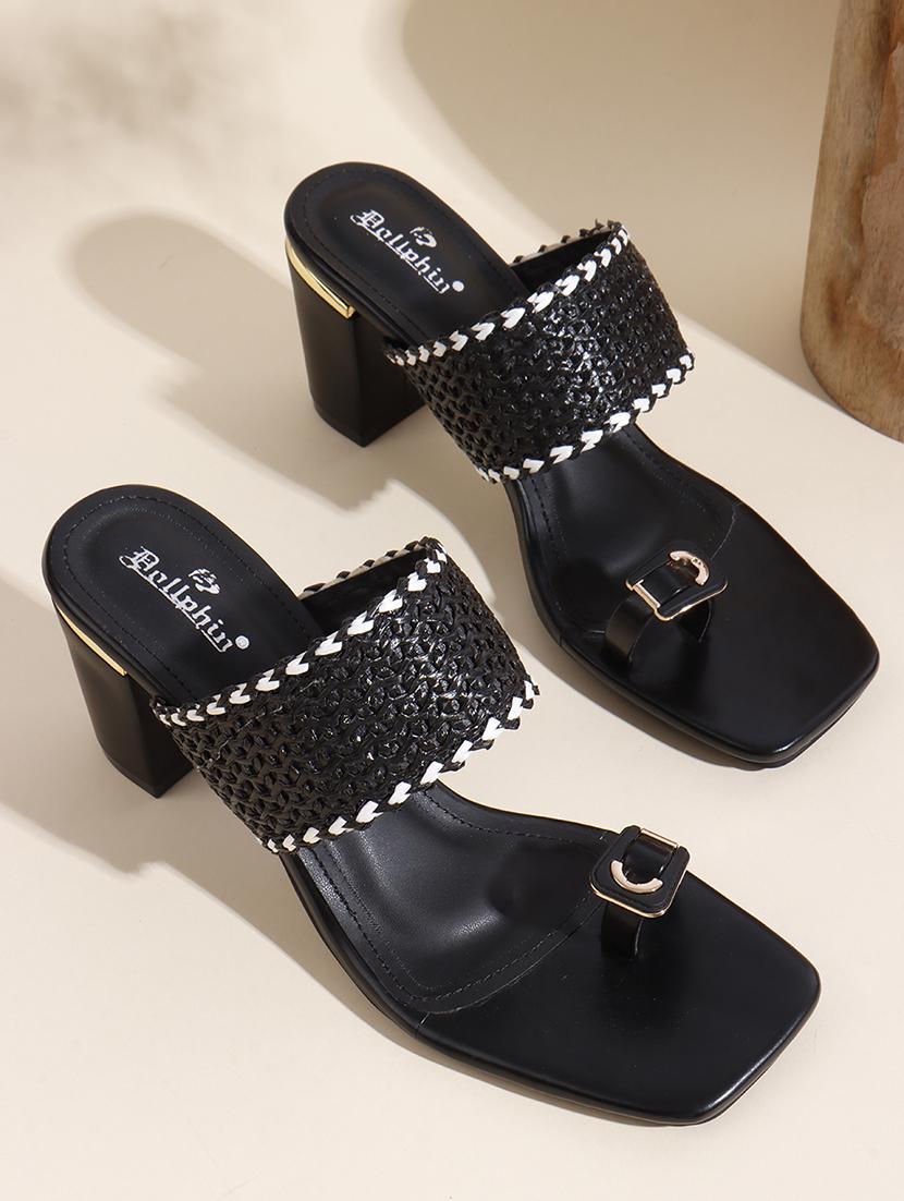 women black slip on sandal - 22013330 -  Zoom Image - 0