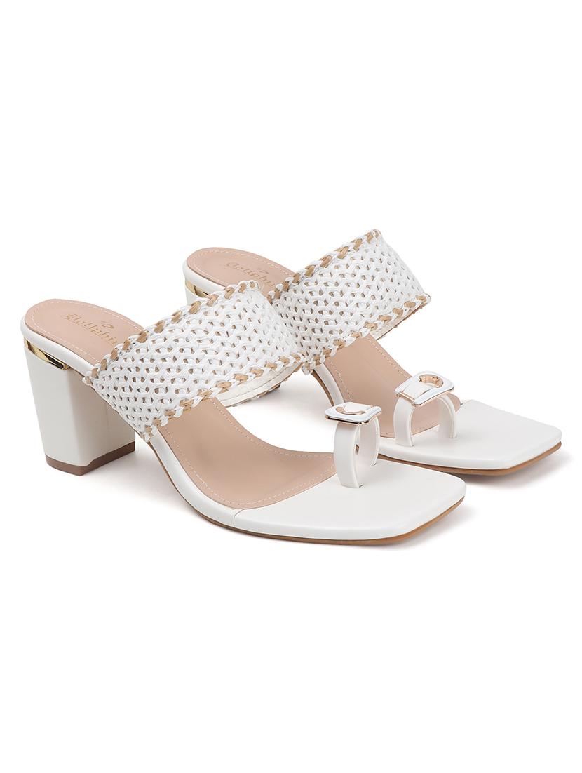 women white slip on sandal - 22013334 - Standard Image - 4