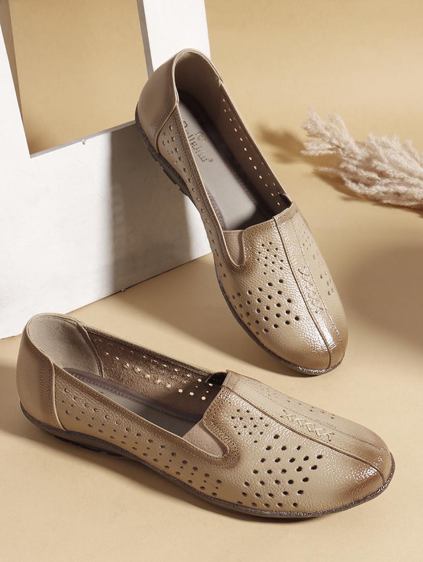 women beige slip on ballerina - 22013507 - Zoom Image - 0