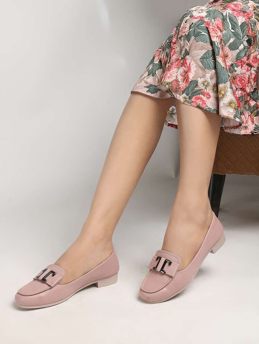 women purple slip on ballerina - 22013511 -  Standard Image - 1
