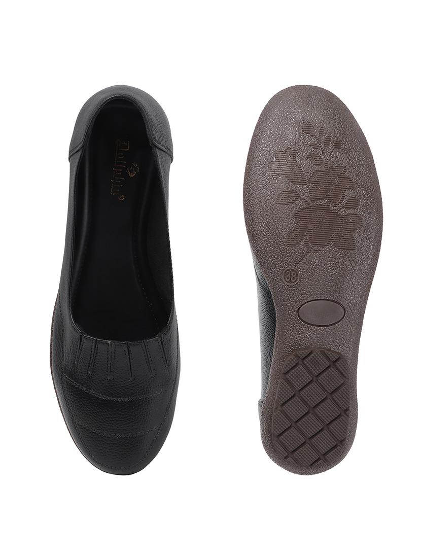 women black slip on ballerina - 22013512 - Standard Image - 4