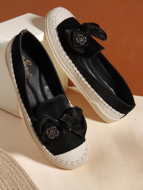 women black slip on ballerina - 22013515 - Standard Image - 0