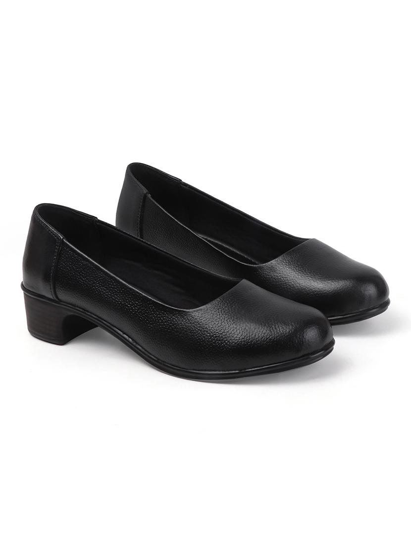 women black slip on pump - 22013517 - Standard Image - 4