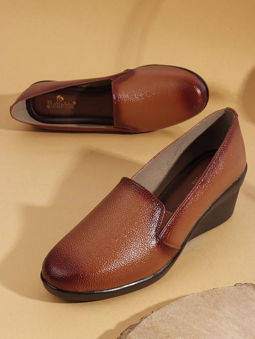 women solid slip on platforms wedge - 22013532 -  Standard Image - 0