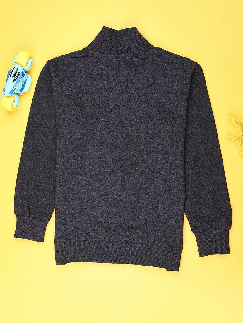 boys solid long sleeve sweatshirt - 22013909 -  Standard Image - 1