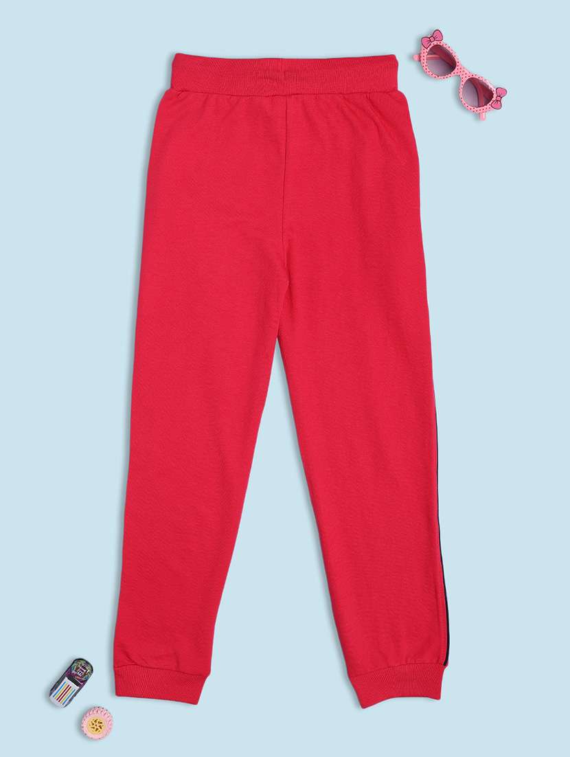 boys solid mid rise joggers - 22014044 -  Standard Image - 1