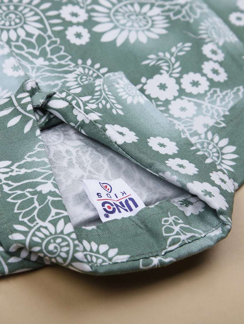 boys printed shirt and short set - 22014141 -  Standard Image - 4