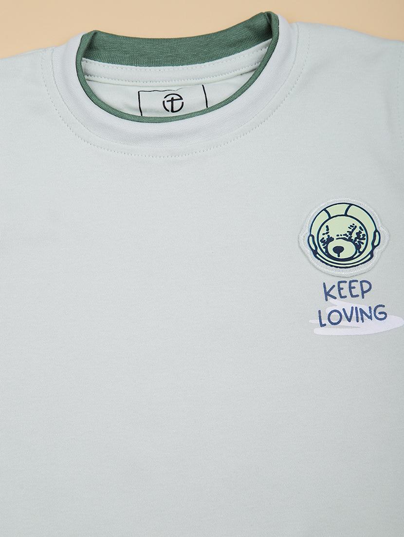 kids printed t-shirt and short co-ord set - 22014143 - Standard Image - 4