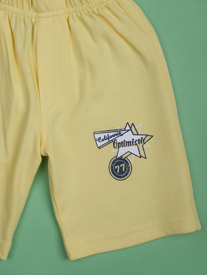 kids printed t-shirt and shorts co-ord set - 22014145 - Standard Image - 4