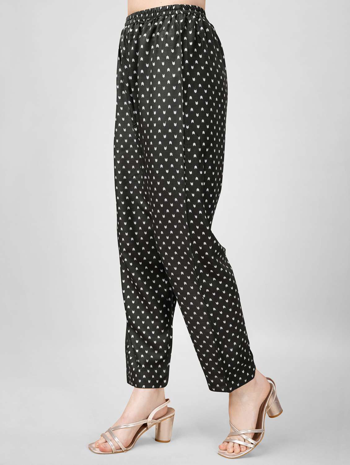 women printed three quarter sleeve kurta pant with dupatta set - 22014177 - Standard Image - 4
