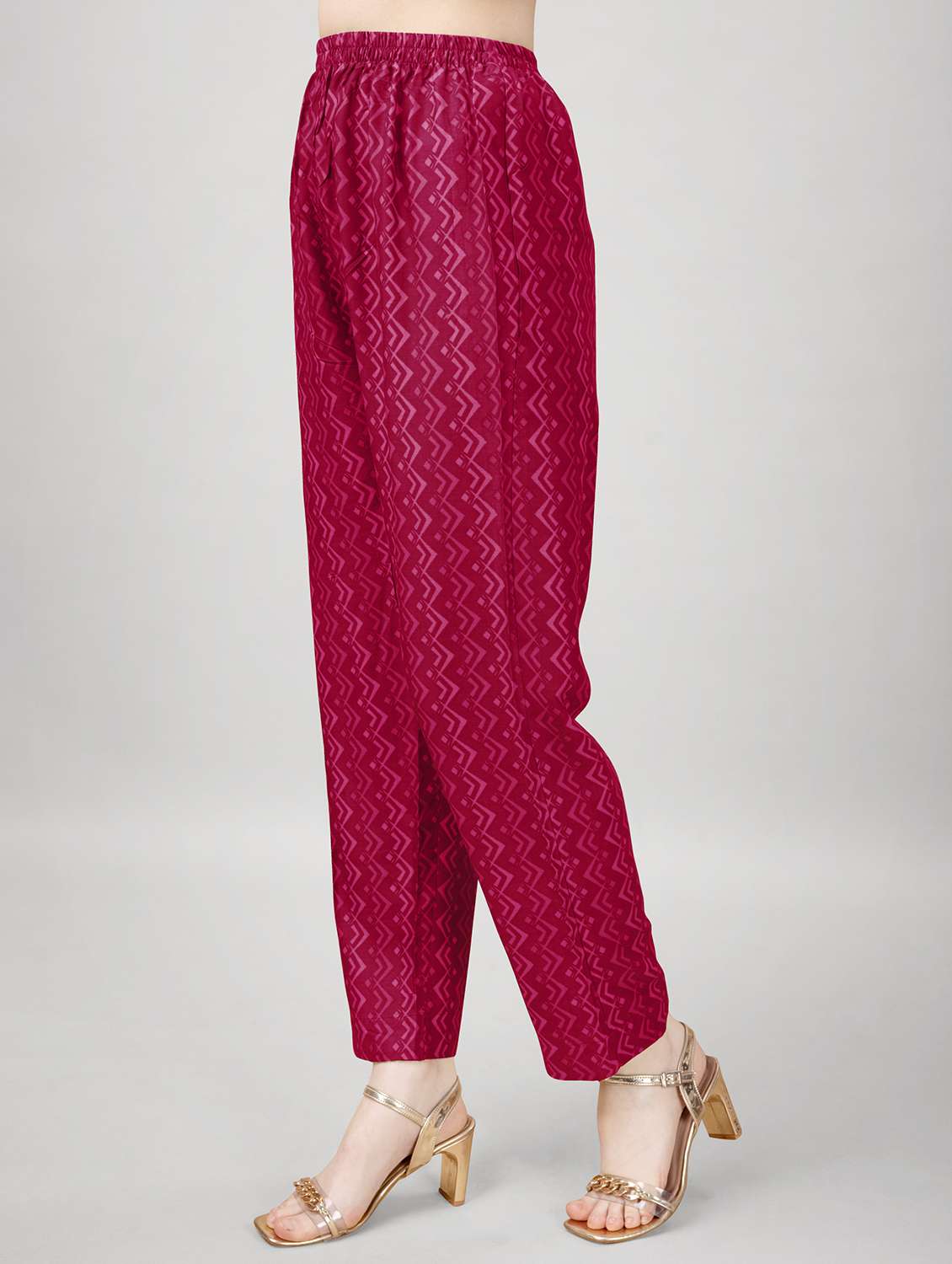 women three quarter sleeve kurta pant with dupatta set - 22014185 - Standard Image - 4