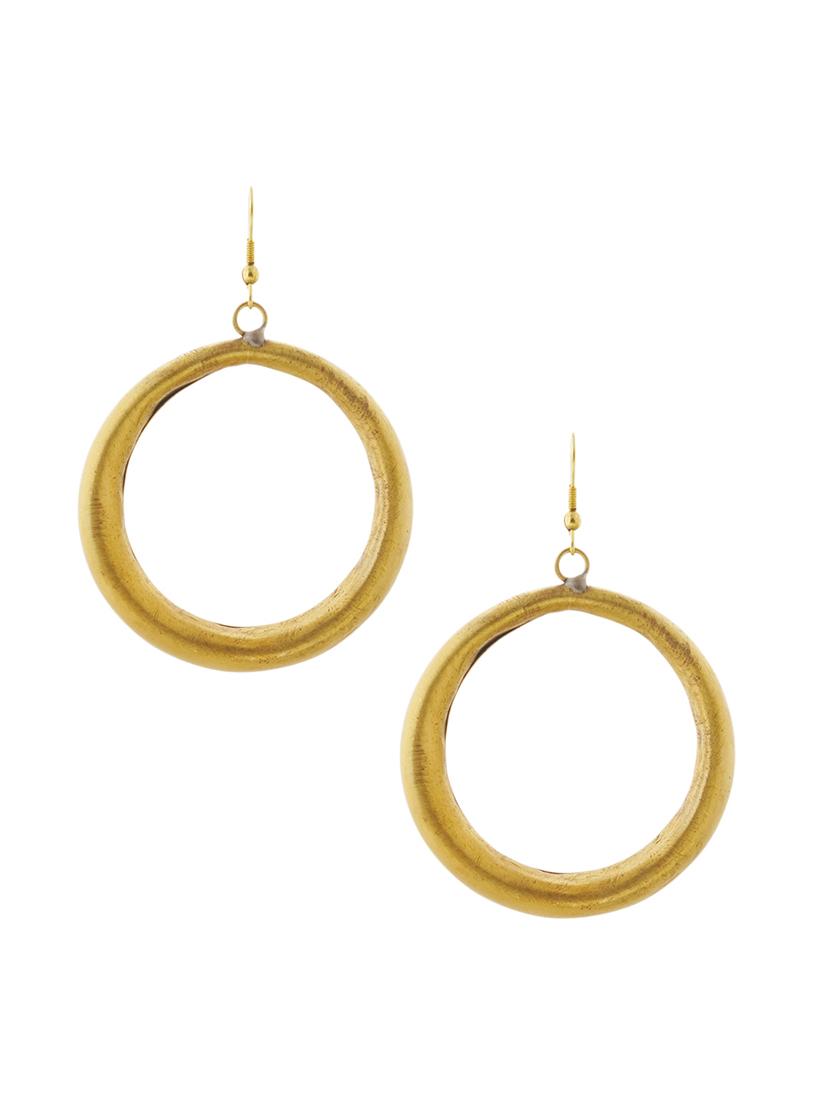 vintage gold toned classic design stylish bali earring - 22014516 -  Standard Image - 1