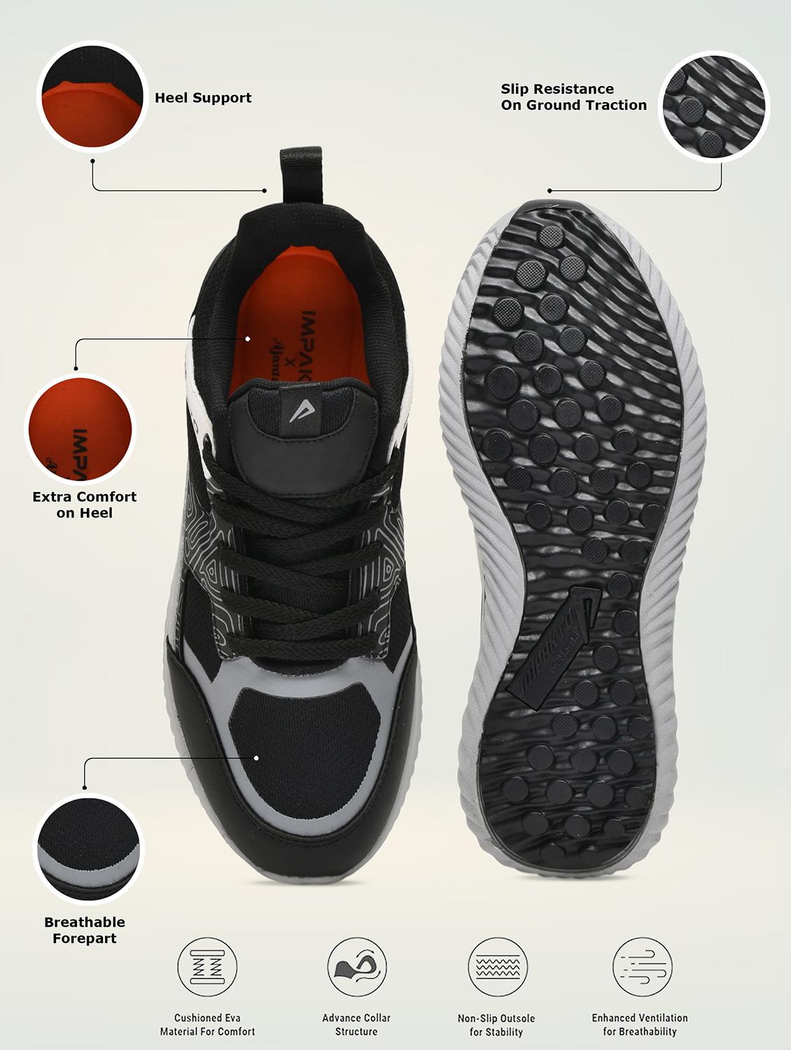 men black lace up sneaker - 22015919 - Standard Image - 4