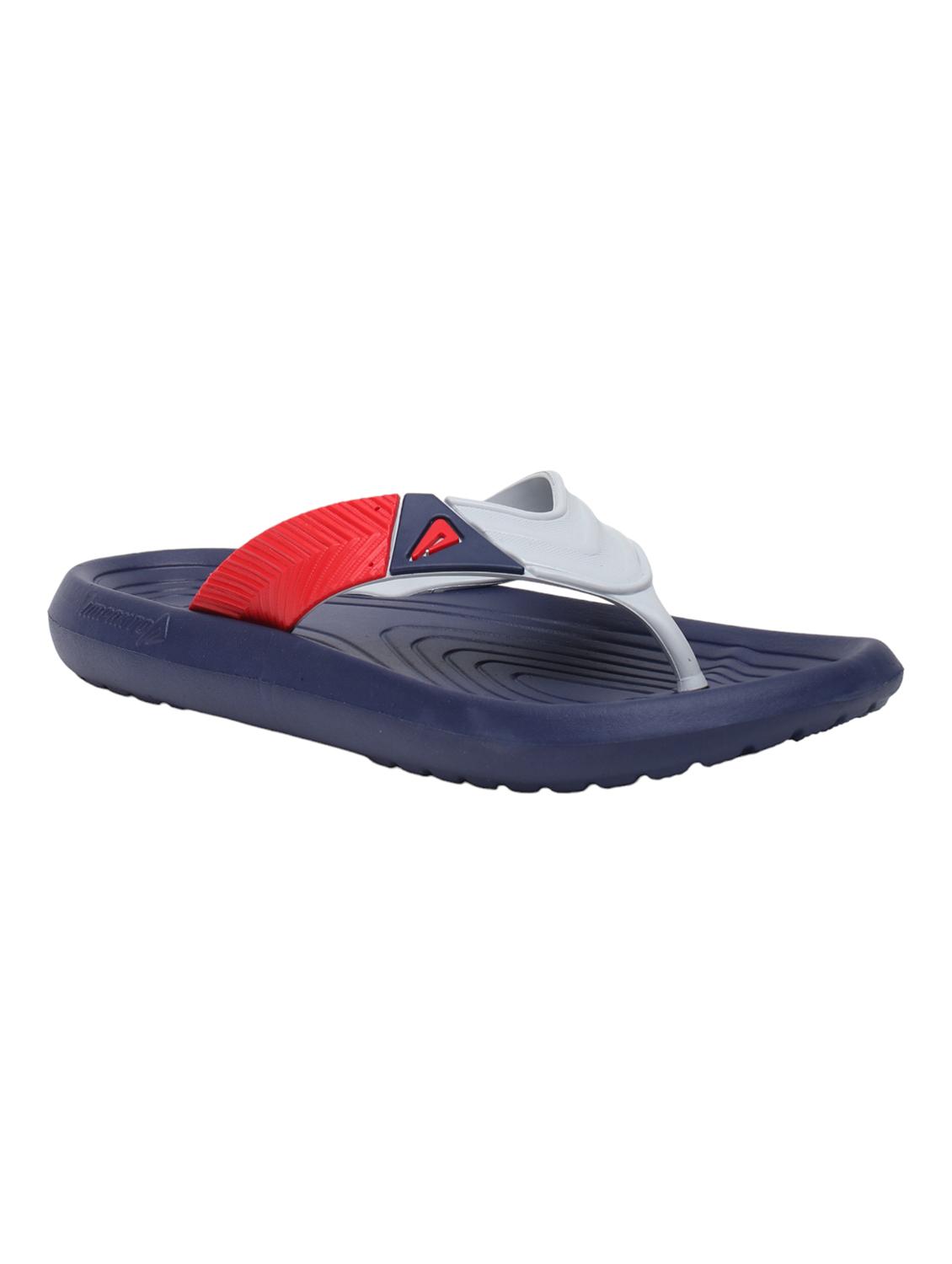 men blue toe separator flip flop - 22016008 -  Standard Image - 1