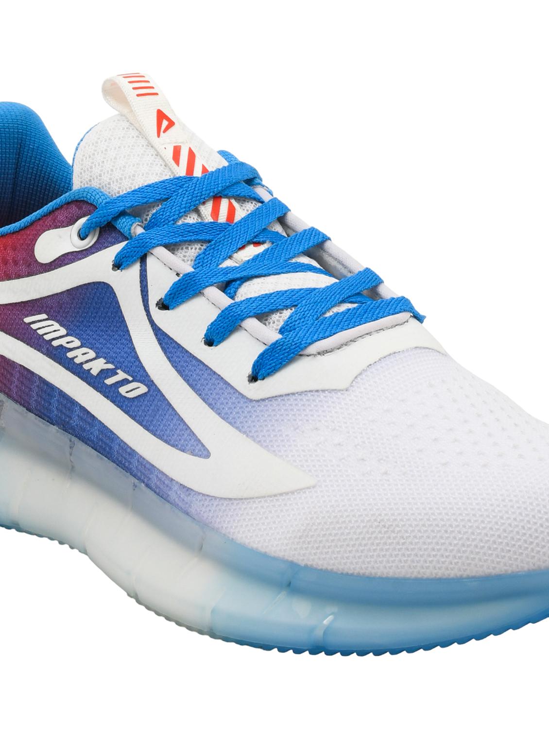 men blue lace up sport shoe - 22016121 - Standard Image - 4