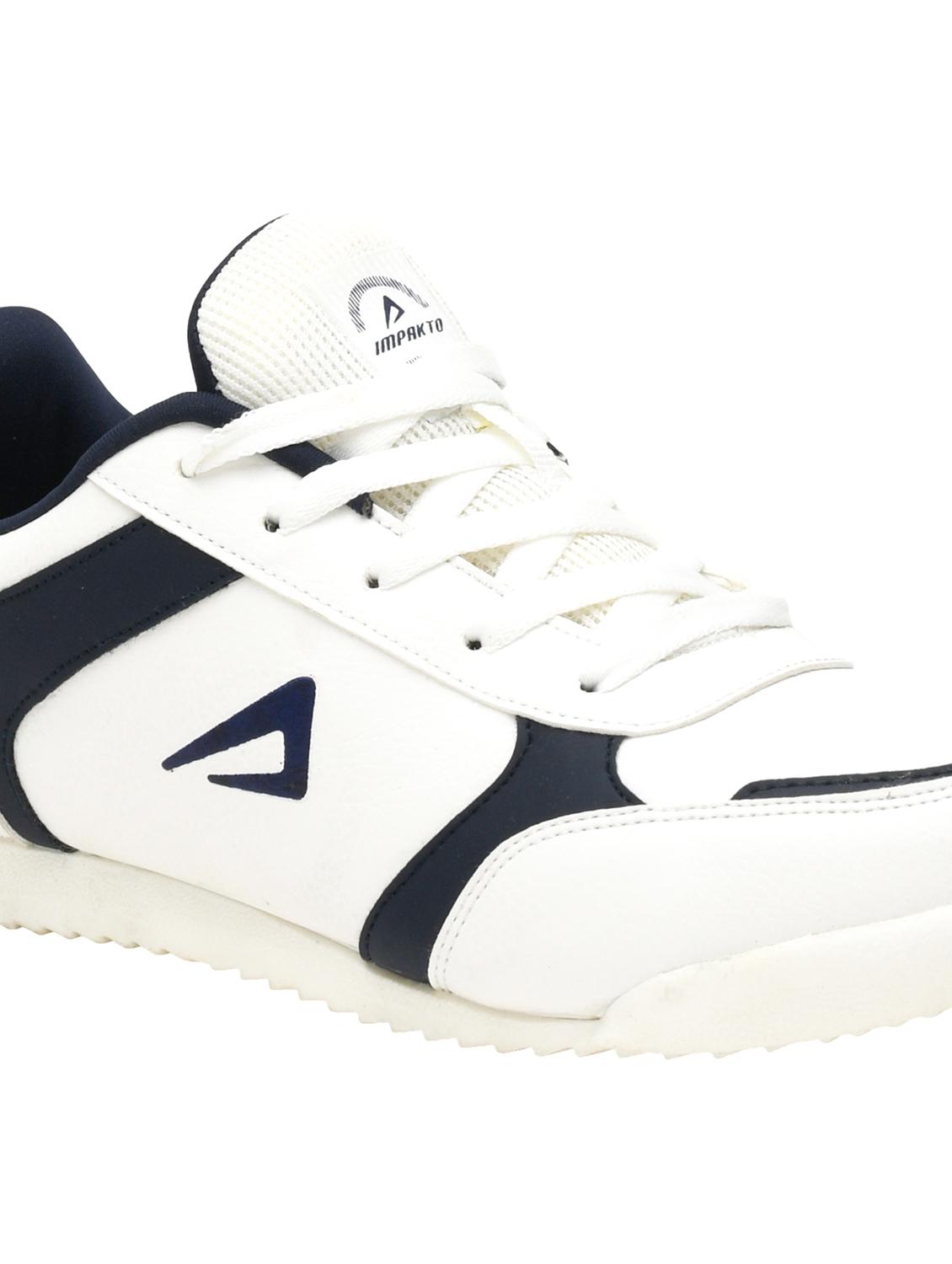 men white solid laec up sneaker - 22016125 - Standard Image - 4