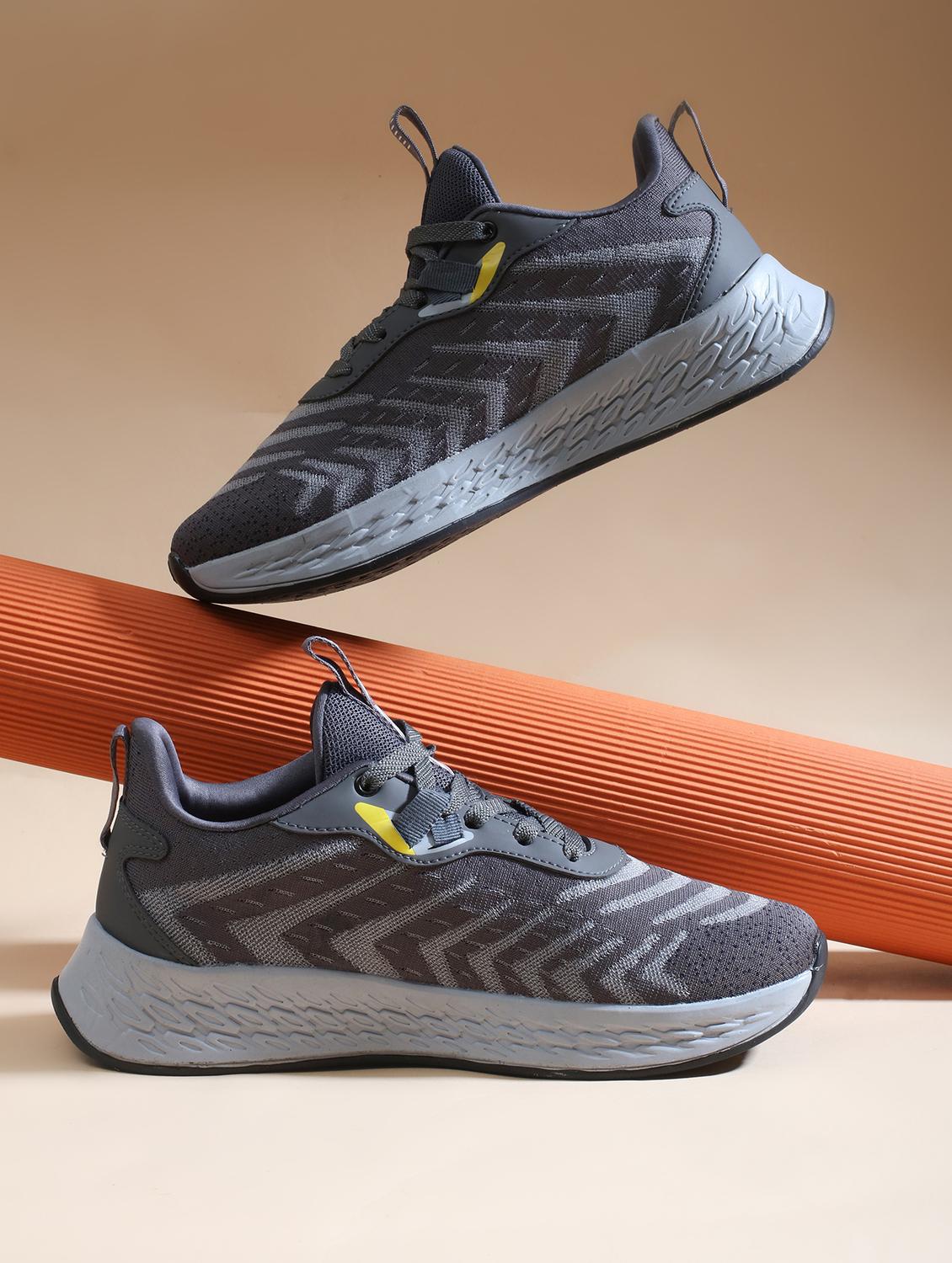 men grey lace up sport shoe - 22016132 -  Zoom Image - 0