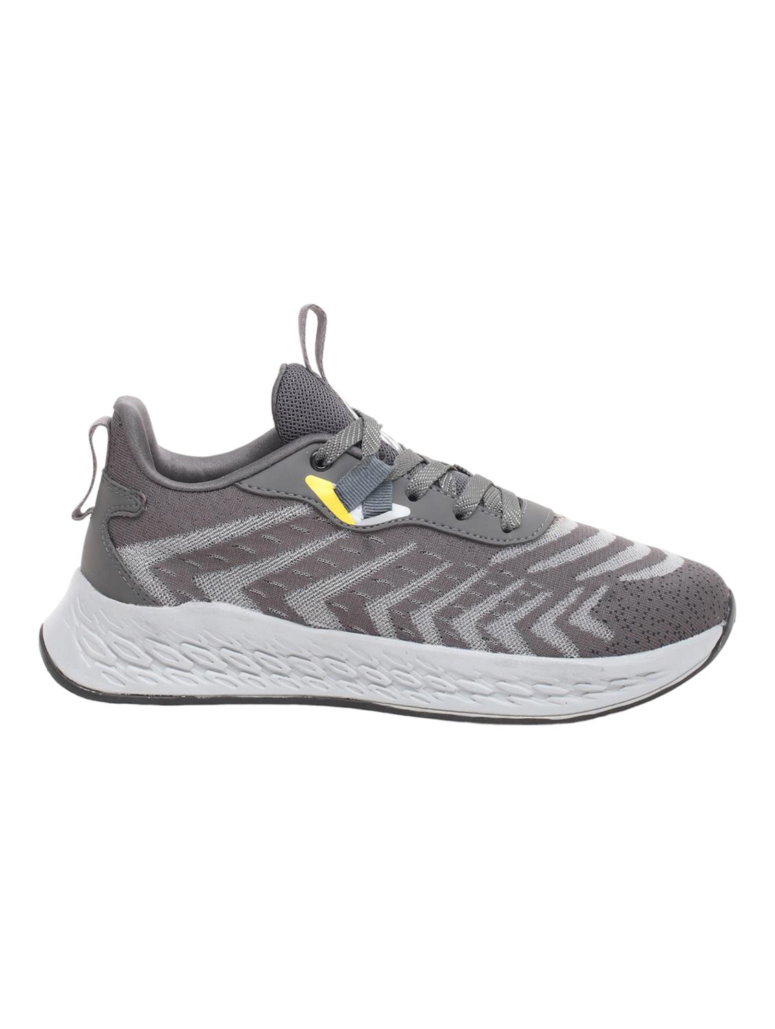 men grey lace up sport shoe - 22016132 -  Standard Image - 1