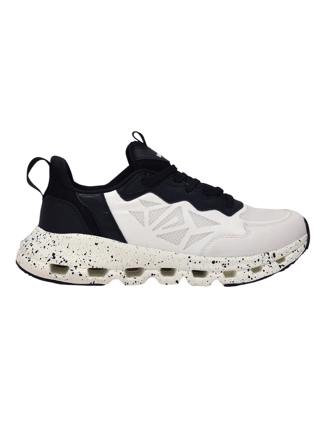 men white lace up sport shoe - 22016325 -  Standard Image - 1