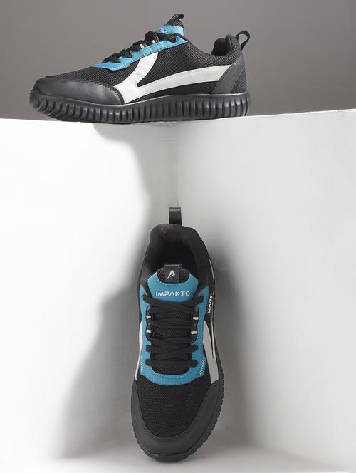 men black lace up sport shoe - 22016331 -  Standard Image - 0