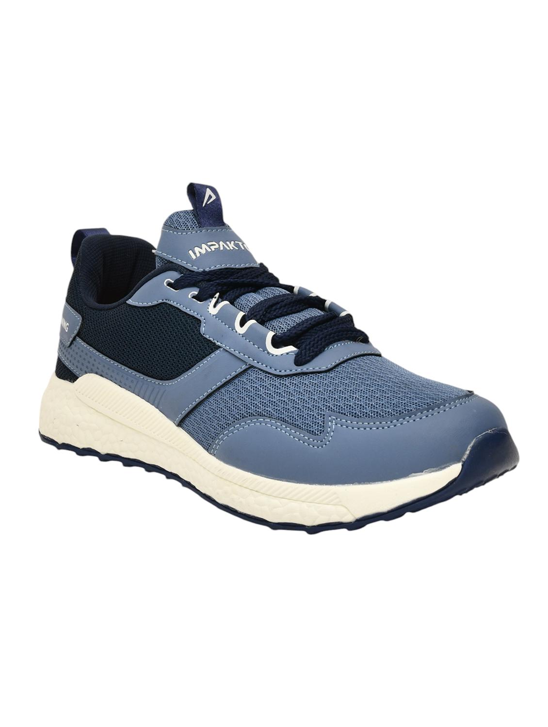 men blue lace up sport shoe - 22016335 - Standard Image - 1
