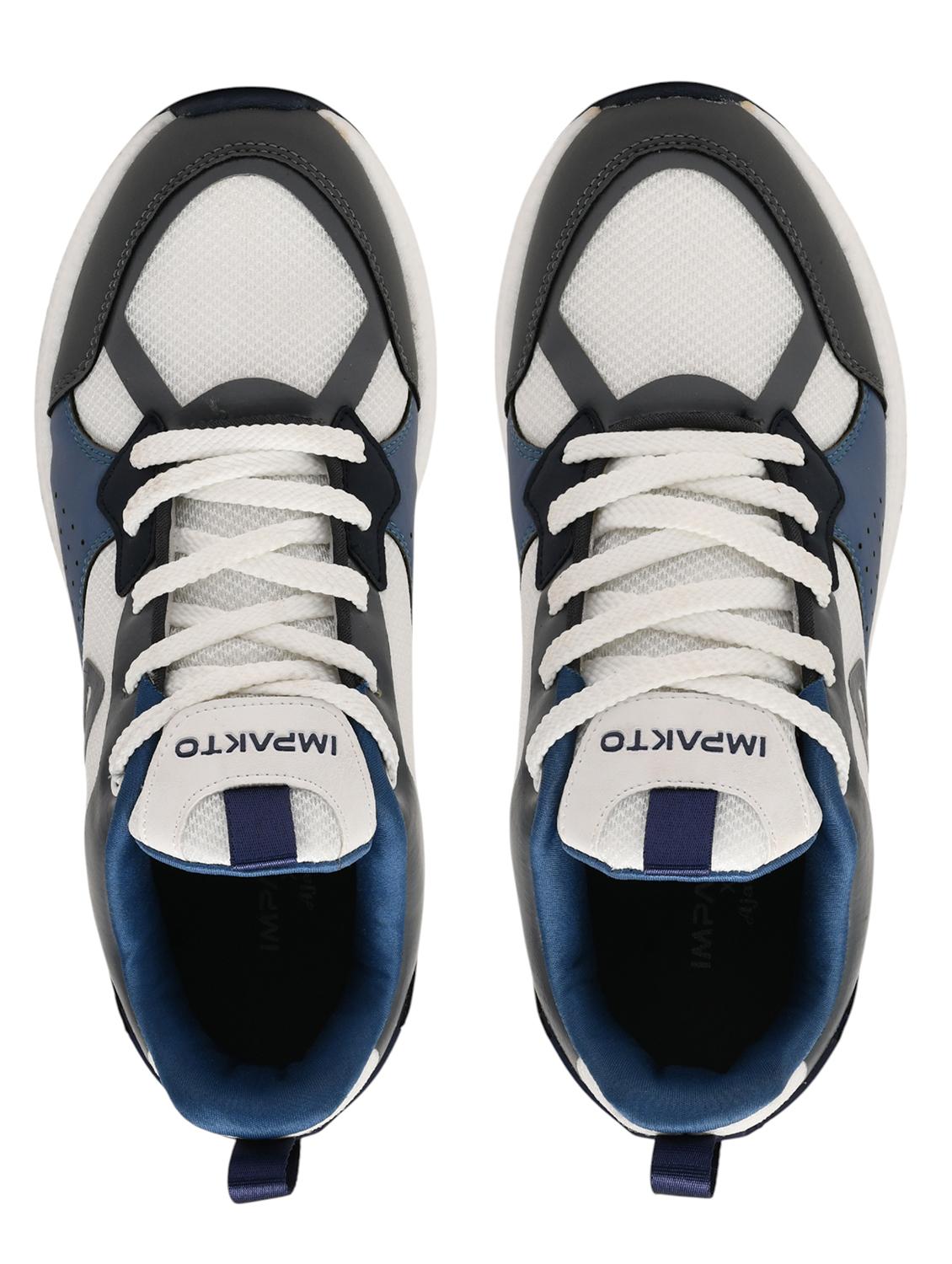 men color block lace up sport shoe - 22016336 - Standard Image - 4