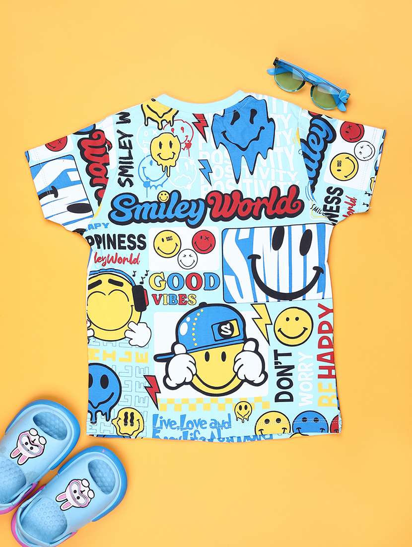 boys printed short sleeve t-shirt - 22016401 -  Standard Image - 1