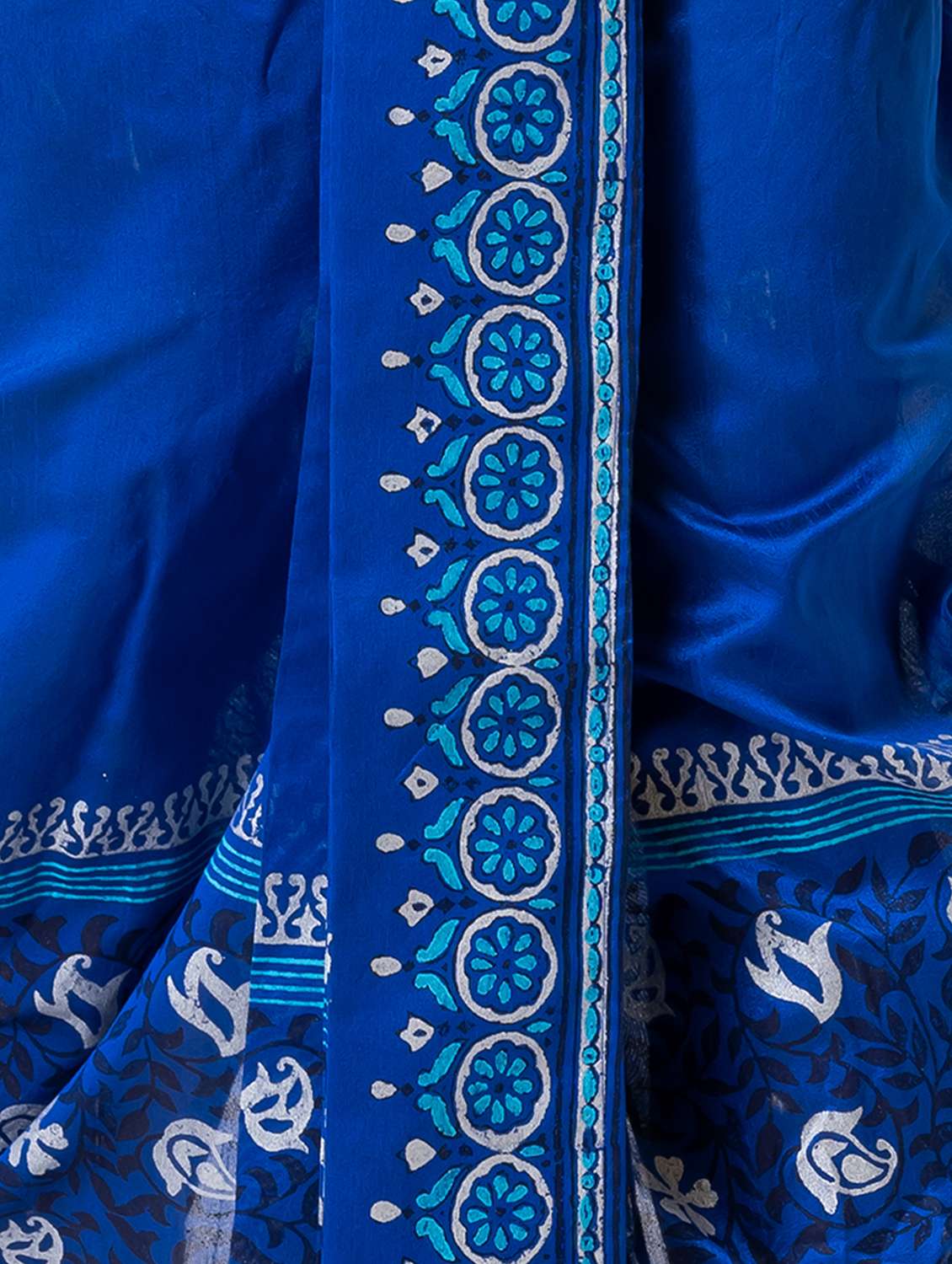 men printed mid rise draped dhoti - 22016471 -  Standard Image - 4