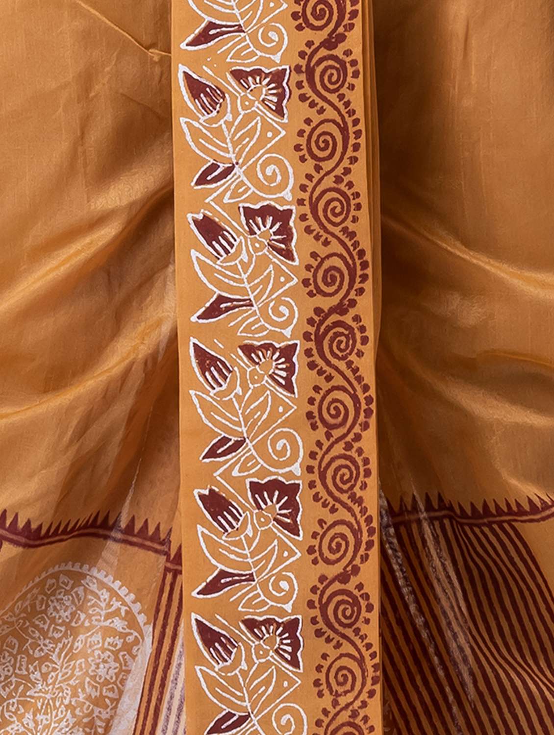 men printed mid rise draped dhoti - 22016514 -  Standard Image - 4