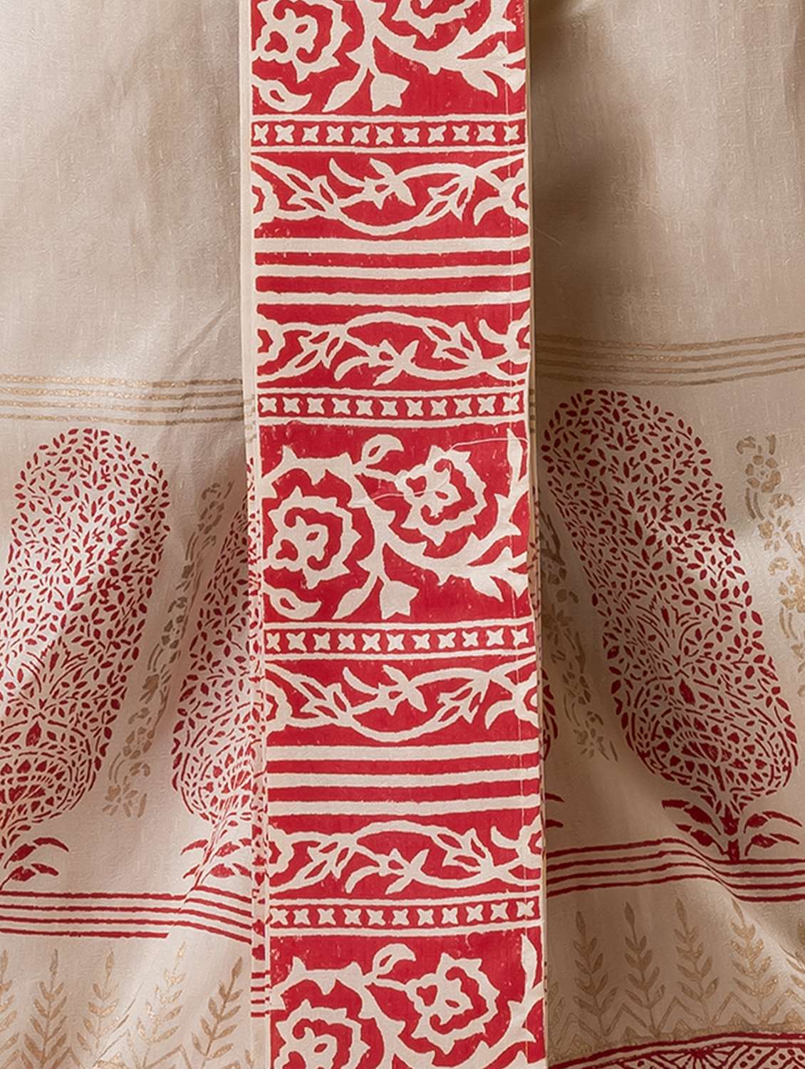 men printed mid rise draped dhoti - 22016528 -  Standard Image - 4