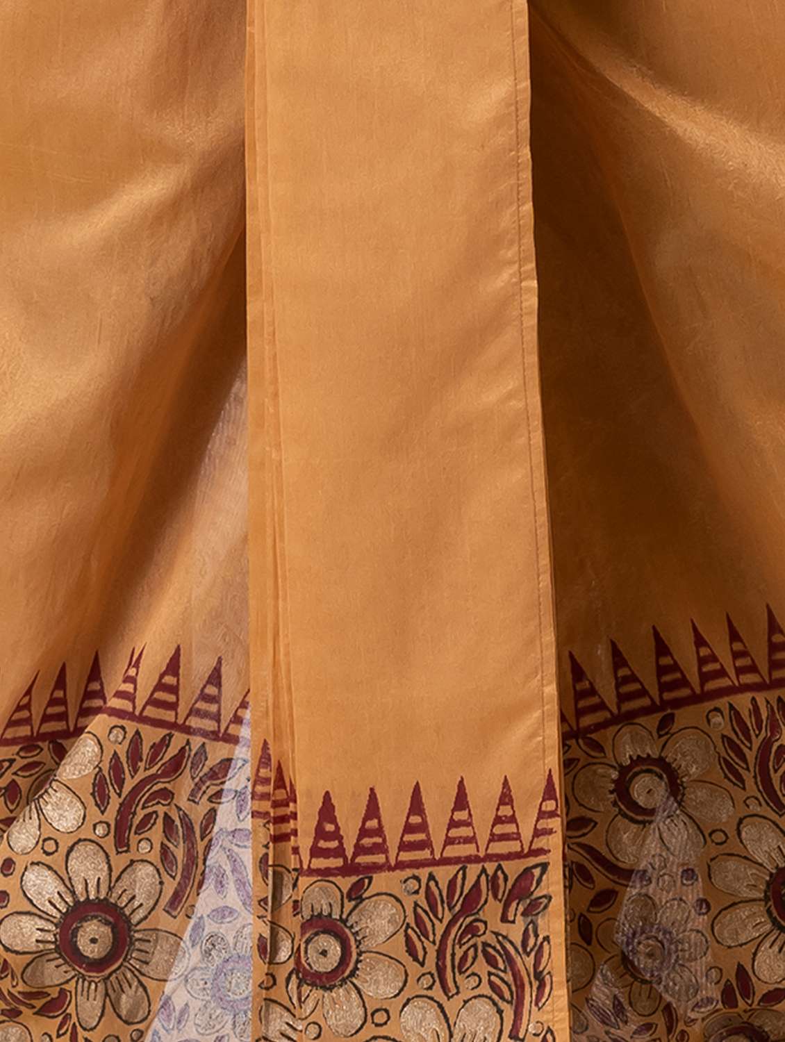 men printed mid rise draped dhoti - 22016533 - Standard Image - 4