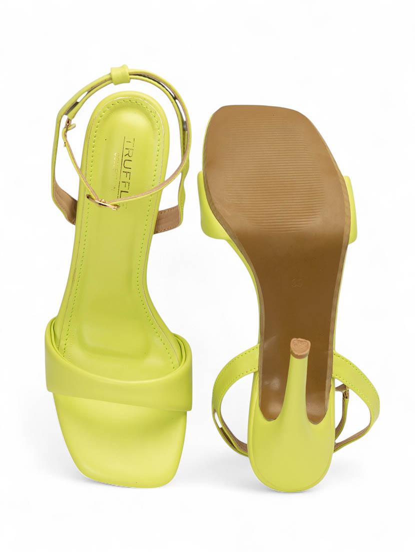 women green ankle strap sandal - 22017427 - Standard Image - 6