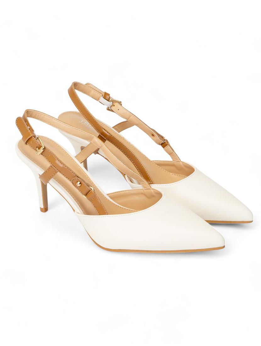 women white pointed pump - 22017436 - Standard Image - 4