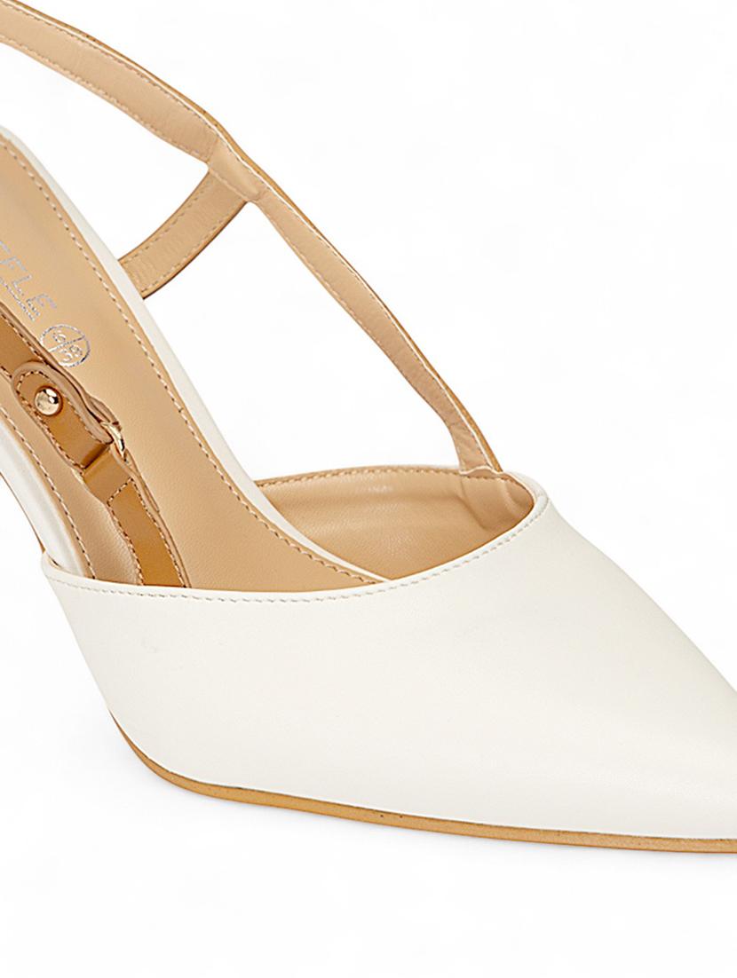 women white pointed pump - 22017436 - Standard Image - 6