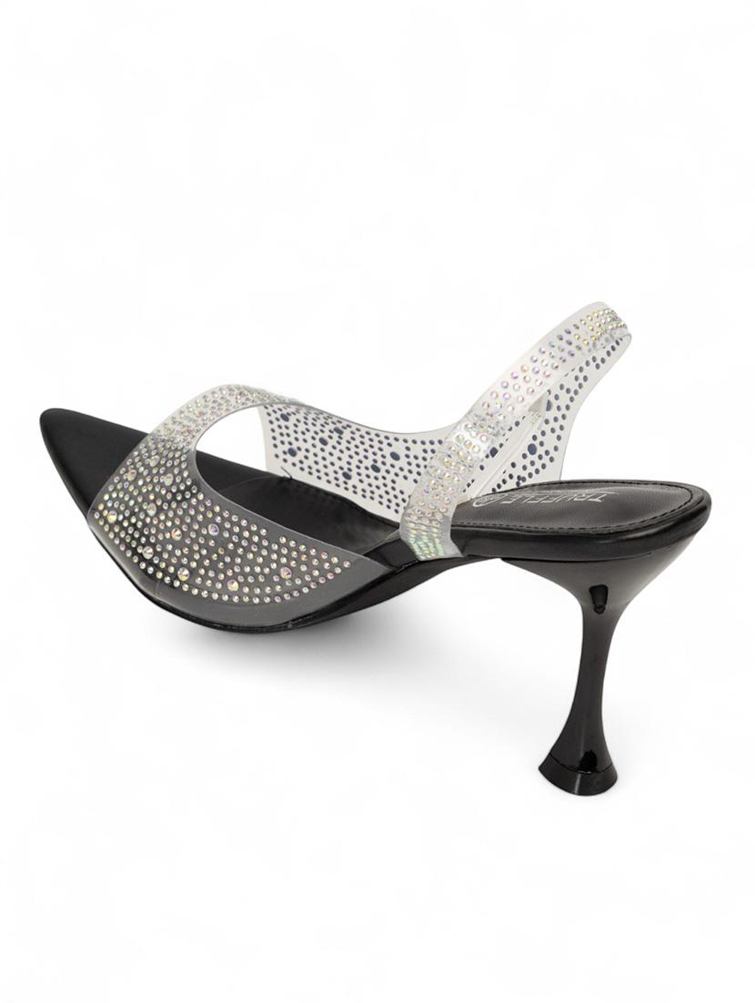 women embellished back strap sandal - 22017437 - Standard Image - 4