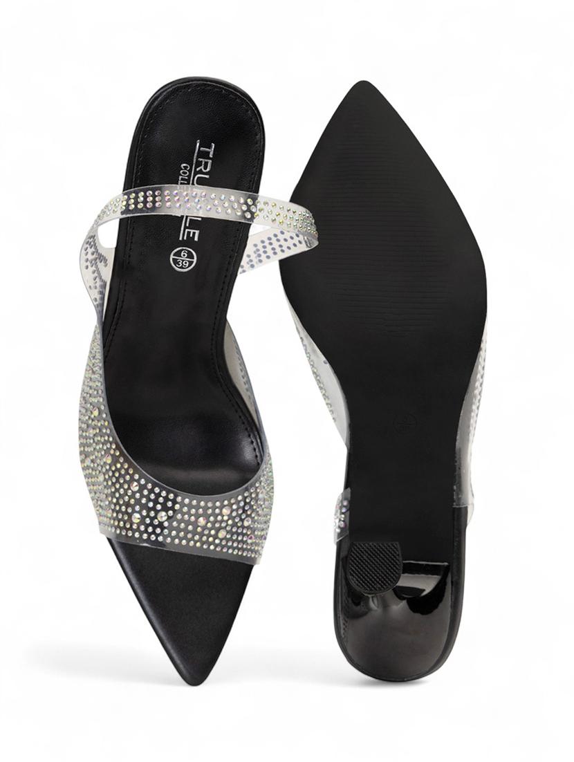 women embellished back strap sandal - 22017437 - Standard Image - 6